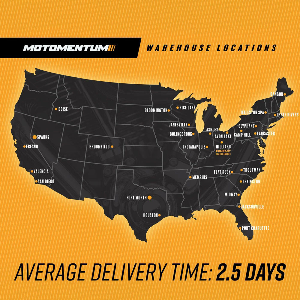 MM Shipping Locations Map